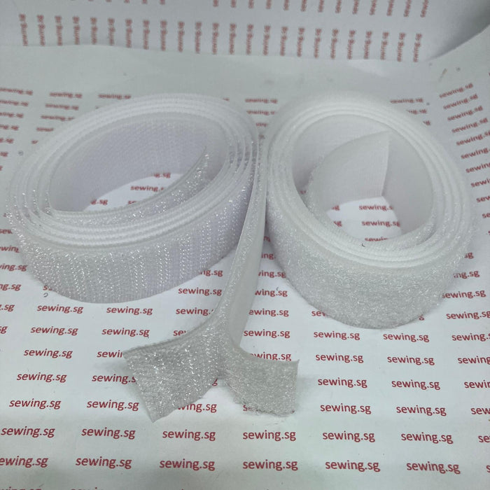 Velcro | Magic Tape 3/4 inch width ( BLACK & WHITE)) - Ban Soon Sewing Machine Pte Ltd