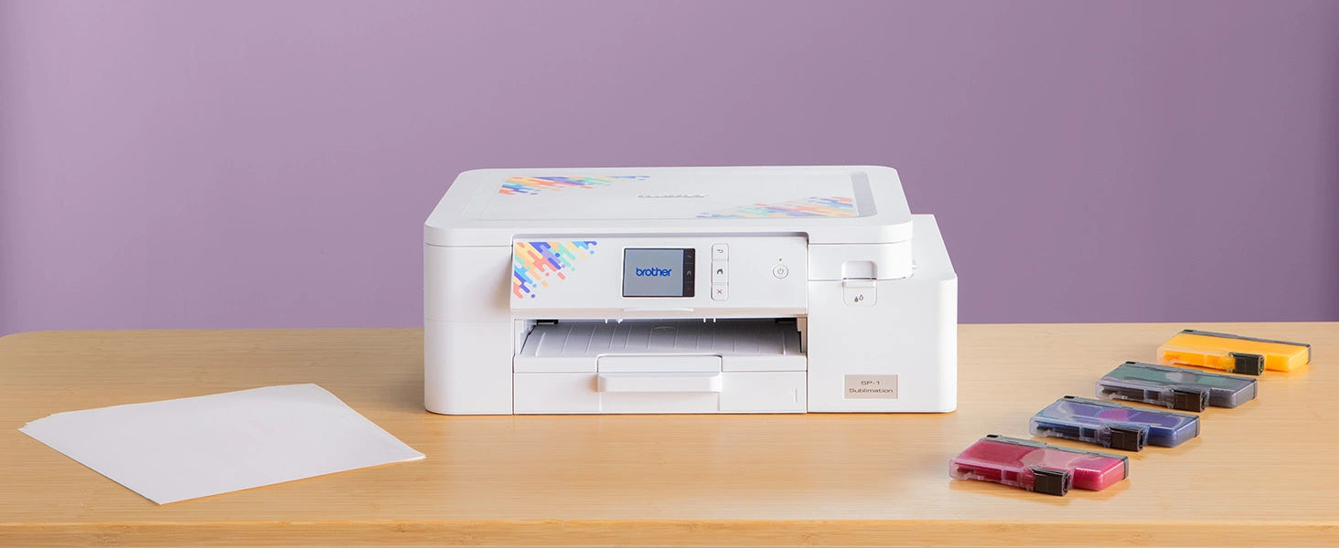Brother SP-1 Sublimation Printer with Artspira App – Wireless DIY Heat Transfer Printing System