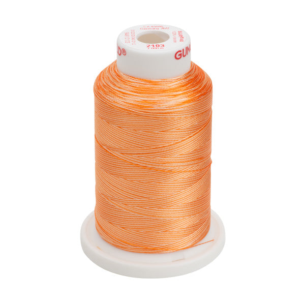 Gunold Embroidery Thread Sulky 40 - 1000m - 2103 Ombre (Multi) Colour Thread