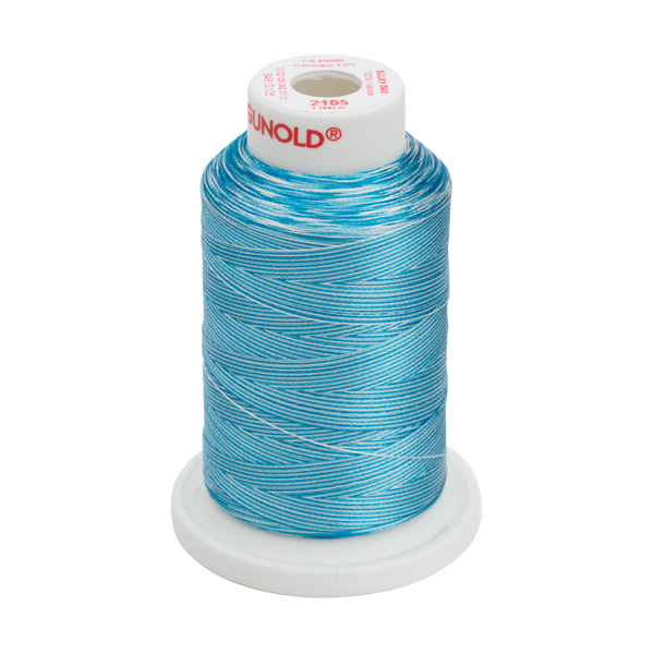 Gunold Embroidery Thread Sulky 40 - 1000m - 2105 Ombre (Multi) Colour Thread