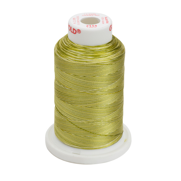 Gunold Embroidery Thread Sulky 40 - 1000m - 2114 Ombre (Multi) Colour Thread