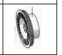 Feiyue 220 Upper Shaft Timing Belt Pulley (Nylon) – Part Code 1.14 | Replacement Sewing Machine Part-Sewing.sg