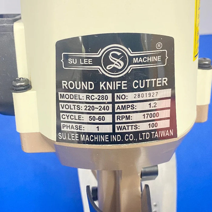 Electric Cutter; Round Knife Cutter; SU LEE RC-100 Fabric cutter