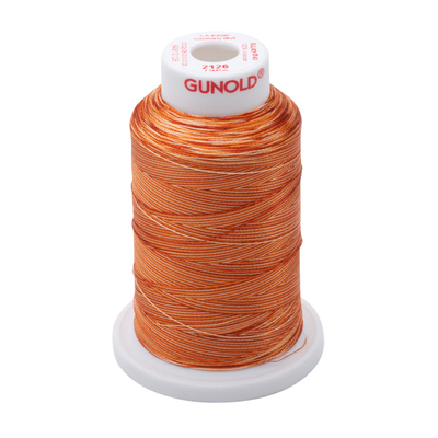 Gunold Embroidery Thread Sulky 40 - 1000m - 2126 Ombre (Multi) Colour Thread