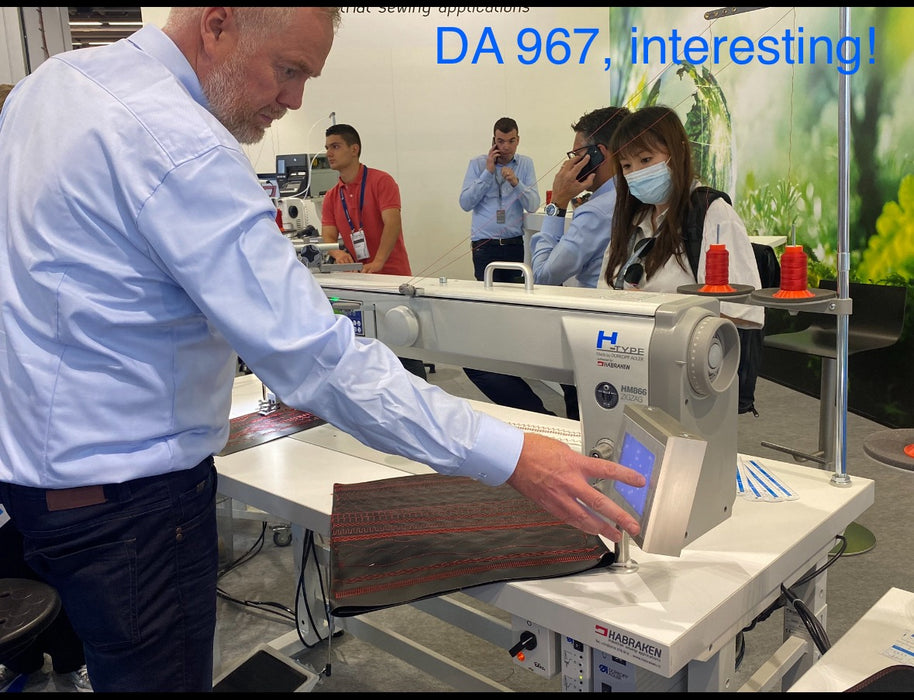 Dürkopp Adler 967 H-TYPE – Heavy Single Needle Lockstitch Longarm Machine (Complete Set)