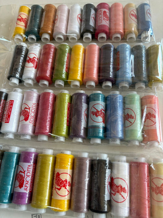 (Must Buy) Sewing Threads - Small (250m) / 1 box (10 pieces)