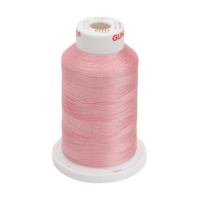Gunold Embroidery Thread - POLY 40 - 1000m - 61511 - Deep Rose-Sewing.sg