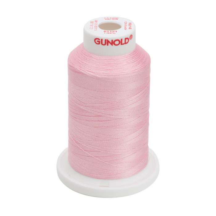 Gunold Embroidery Thread - POLY 40 - 1000m - 61121 - Pink-Sewing.sg