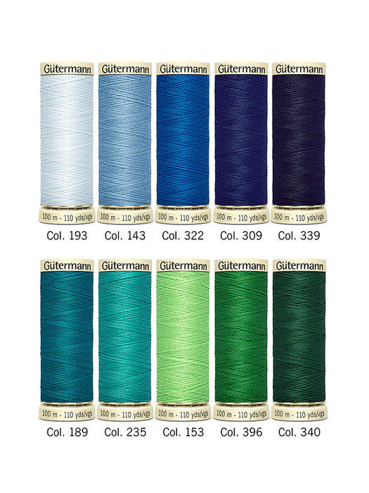 Gütermann Sew-All Thread Set — Art. 734006 Col. 5 (10 × 100 m)