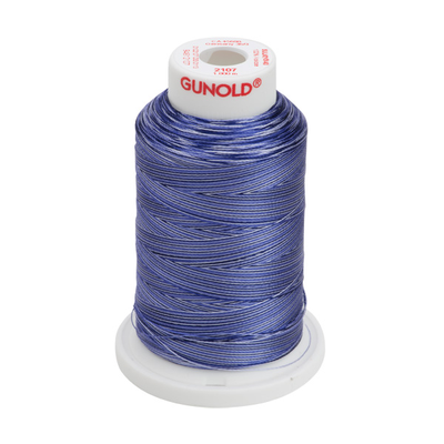 Gunold Embroidery Thread Sulky 40 - 1000m - 2107 Ombre (Multi) Colour Thread - Ban Soon Sewing Machine Pte Ltd