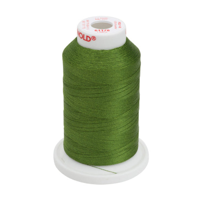 Gunold Embroidery Thread - POLY 40  - Medium Dark Avocado-61176(1000m)