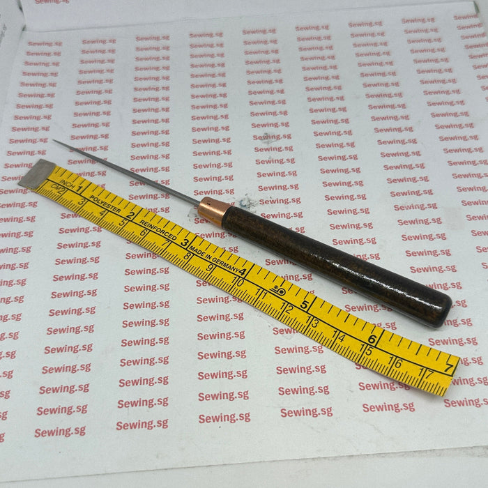 Awl - Multiple Application Tool Slim Wooden Handle Awl, Piercing, a must buy tool for sewing