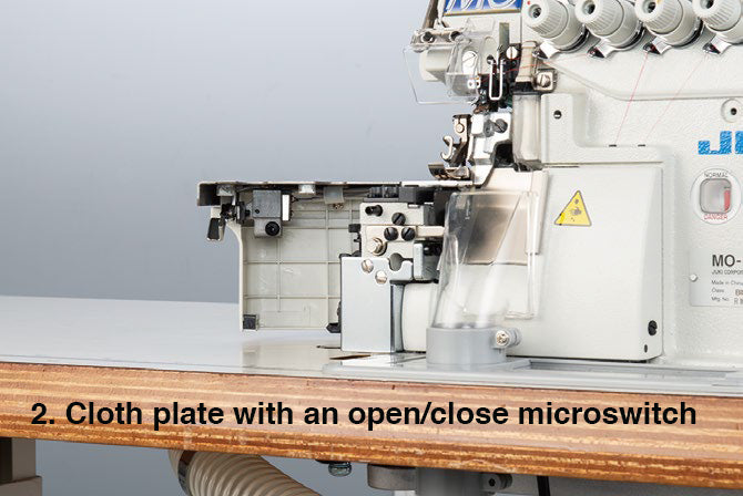 JUKI MO‑6800AS/DD – High-Speed Direct-Drive Overlock w/ Table & Stand