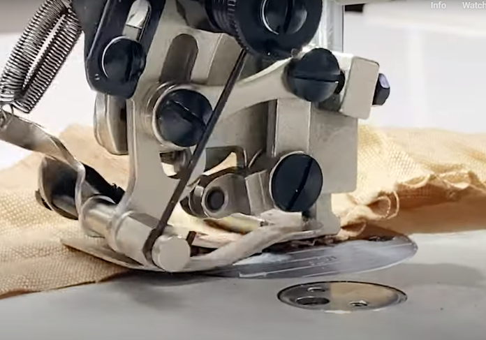 Needle Clamp with Walking Foot Actuator Arm for High Speed Lockstitch Machine G900-28