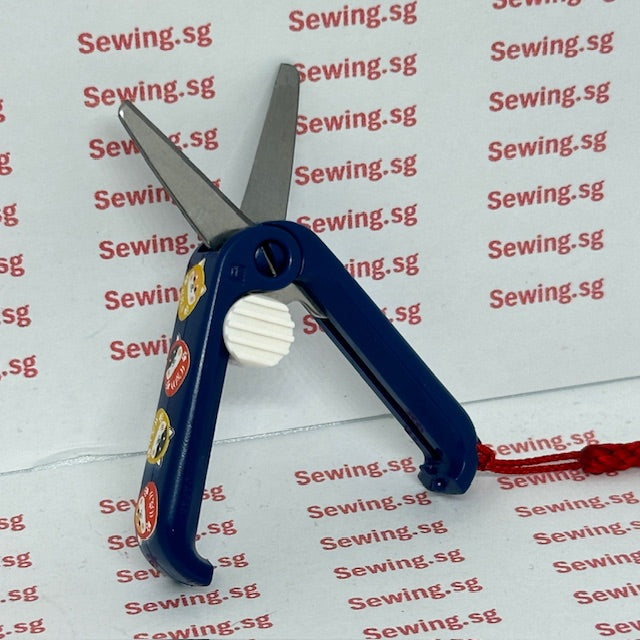 Air Travel Mini Scissors – Portable Safety Lock Scissors  & Compact (Made in Japan)
