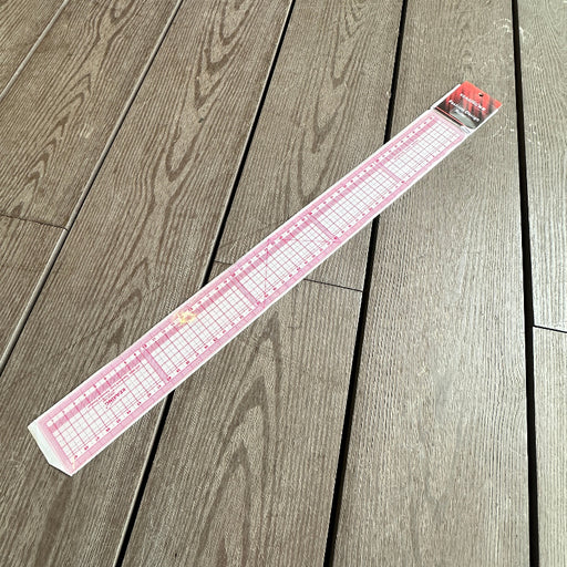 KEARING brand, No 8002, Clear Plastic Straight Ruler, 50cm x 5cm