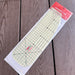 A KEBARING brand acrylic pouring guide template. KEARING HR3010, Hot Ironing Ruler, Size: 30x10 cm