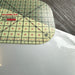 Closeup of a curve corner of a KEARING HR3010, Hot Ironing Ruler, Size: 30x10 cm.
