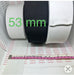 Elastic Band 50mm width, 1.3mm thick, 2 inch, White or Black Color