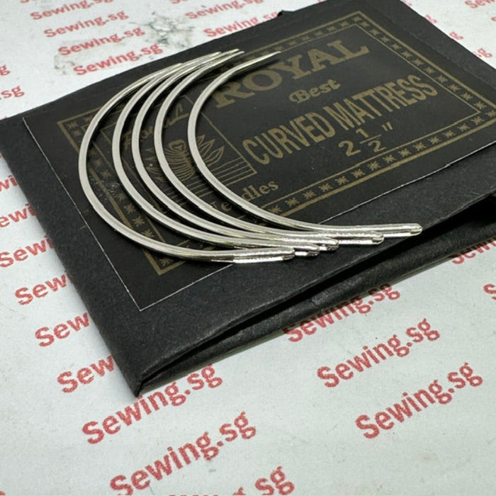Royal 2.5 Inch Curved Needles for Upholstery & Repairs | sewing.sg