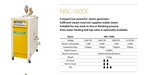 Naomoto NBC-1600E Industrial Steam Boiler