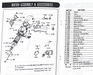 OCTA Round Cutter, Model RS-100NA Part List. MOTOR ASSEMBLY & ACCESSORIES page.