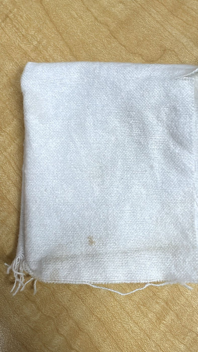 White Cotton Flannel Fabric 36” Width | Oil Cleaning Cloth 30 Yards Roll Singapore