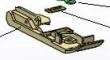 Feiyue 555 Presser Foot – Part Code 2-1 | Replacement Sewing Machine Part-Sewing.sg