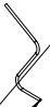 Feiyue 555 Upper Bend Pipe – Part Code 11-33 | Replacement Sewing Machine Part-Sewing.sg
