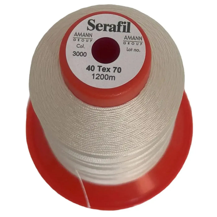 Serafil Sewing Thread - Colour 0182, Size 40, Tex 70, for Shoes & Leather
