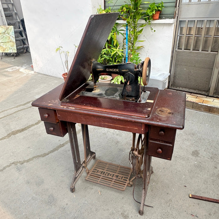 Sewing Machine Restoration & Refurbishment Service / Traditional Pedal Setup SINGER Brand