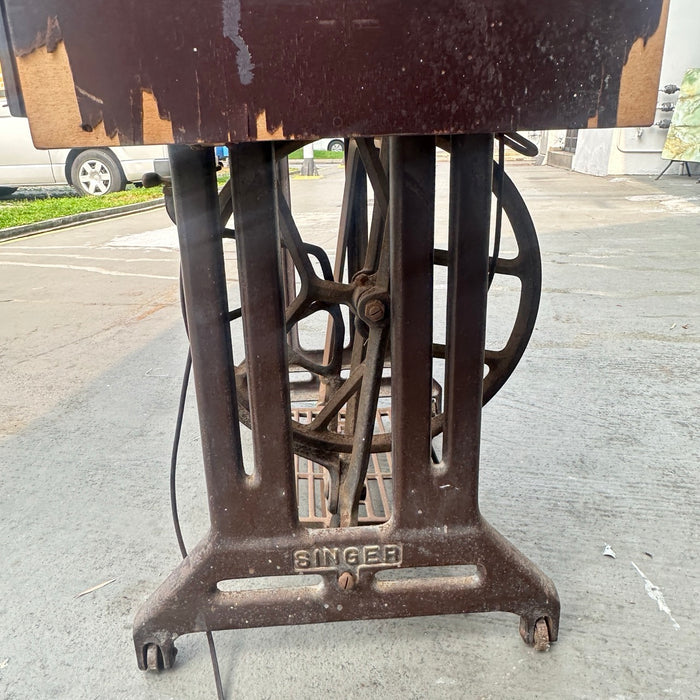 Sewing Machine Restoration & Refurbishment Service / Traditional Pedal Setup SINGER Brand