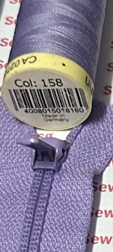YKK Zips Colour 158
