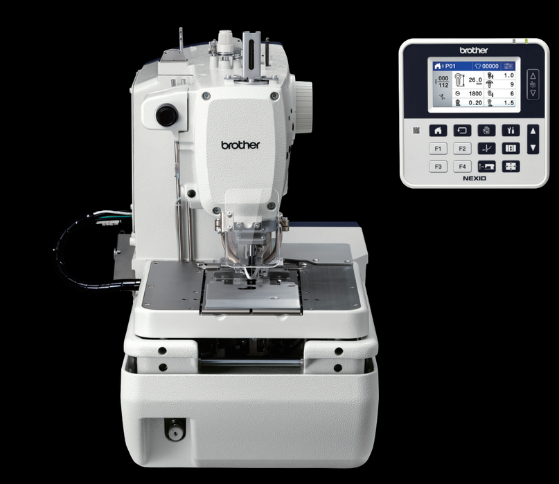 Brother RH-982A Electronic Eyelet Buttonhole Sewing Machine. Price at SGD 14,999.00.