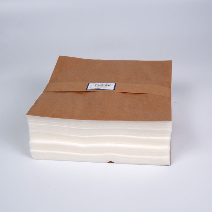 Gunold STIFFY Pre-Cuts Cut-Away Stabilizer White 20×20cm (250 Sheets) | Sewing.sg