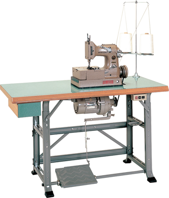 Carpet Edges Sewing Machine, NewLong HR-4A, 3 Thread Overlock, Heavy-Duty, 12mm Stitch Width