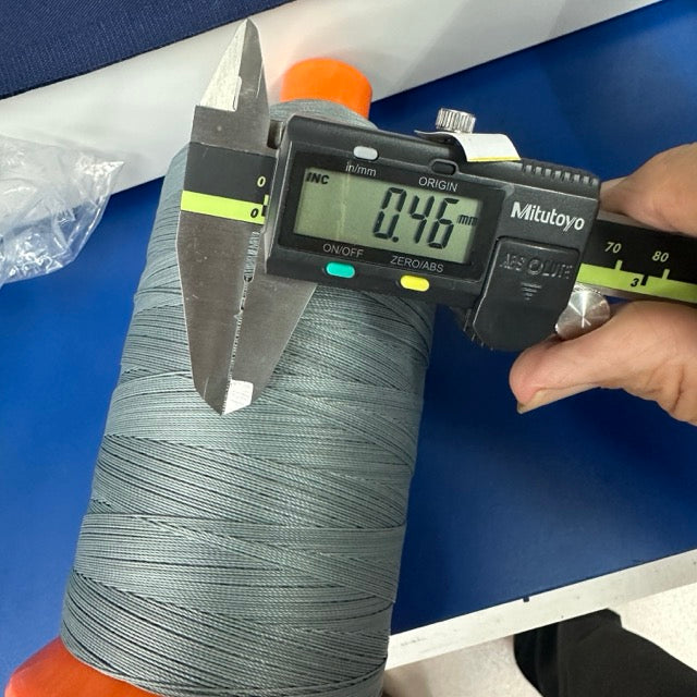 Serabond Size #15, Tex 210, V207, UV Resistant Bonded Outdoor Sewing Thread, Length 2400m. Diameter 0.46 mm.