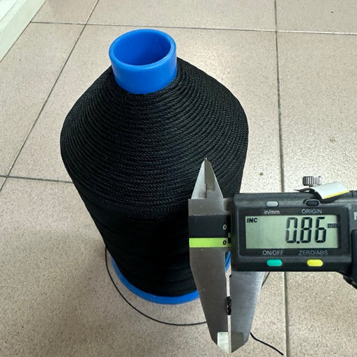 Serabond #6 Tex 500, V554, UV Bonded Outdoor Sewing Thread, UV Resistant Bonded Polyester Sewing Thread. Diameter 0.79 ~ 0.86 mm.