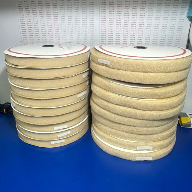 Velcro Premium Hook and Loop Tape Roll 25 Metres, 1 Inch - Skin Colour