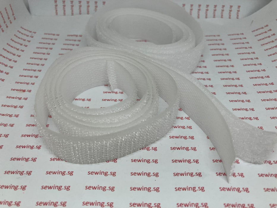 Velcro | Magic Tape 3/4 inch width ( BLACK & WHITE)) - Ban Soon Sewing Machine Pte Ltd