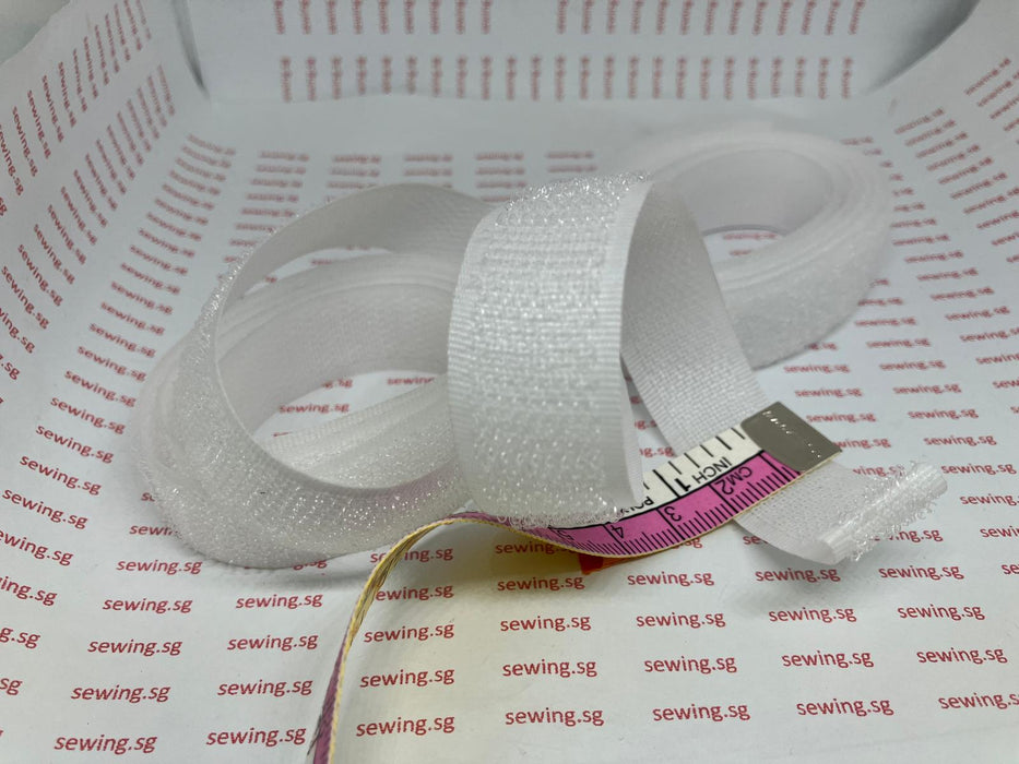 Velcro | Magic Tape 3/4 inch width ( BLACK & WHITE)) - Ban Soon Sewing Machine Pte Ltd