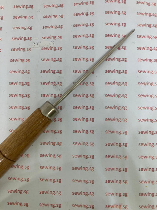 Piercing Scratch Awl - Multiple Application Tool Slim Wooden Handle Awl - Ban Soon Sewing Machine Pte Ltd