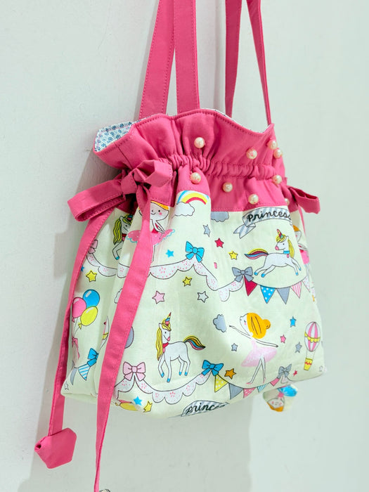 Beginner Friendly Ruffle Drawstring Bag Workshop (3 Hours)