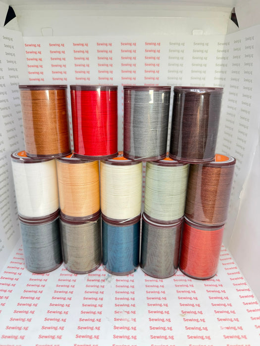 Leather Sewing Waxed Thread Size 10 Tex 240 V277 0.65mm 60m-Sewing.sg
