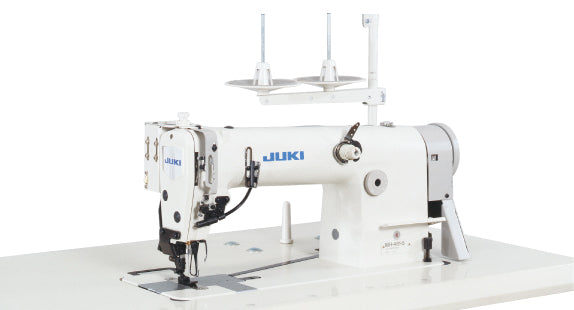JUKI MH-481U / CB-65 + CB-6530 – Industrial Compound Feed Sewing Machine with 650W Servo Motor, Table & Stand-Sewing.sg