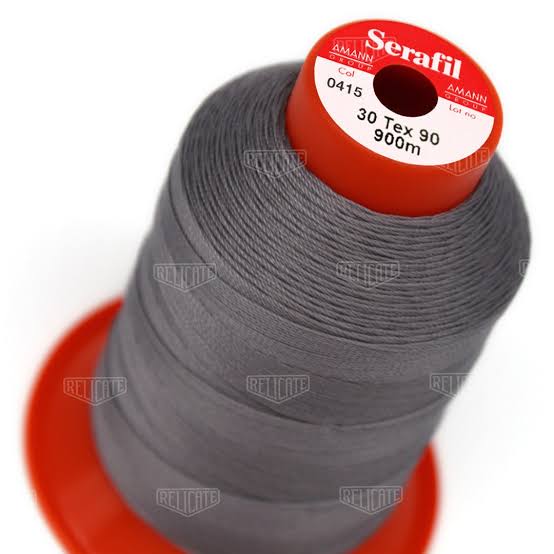 Serafil Threads - Grey (Color Code 0415 - 600 Meter Size #20)