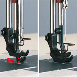 Juki LU-2810AS / SC922 / M51 / CP18C – Industrial Walking Foot Sewing Machine with Table & Stand