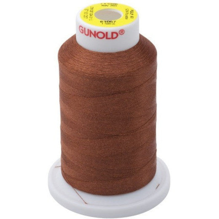 Gunold Embroidery Thread - POLY 60 - 1000m - 61057 - DK. Tawny Tan