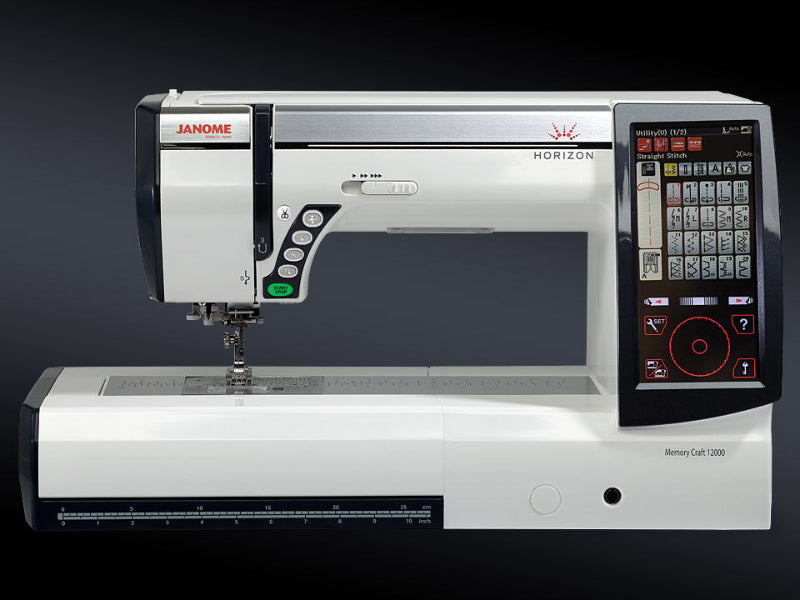 Janome Horizon Memory Craft 12000 - High-End Quilting & Embroidery Machine - Ban Soon Sewing Machine Pte Ltd