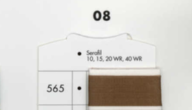 Serafil Brown Sewing Thread - Color 0565, Size #30 for Shoes & Leather